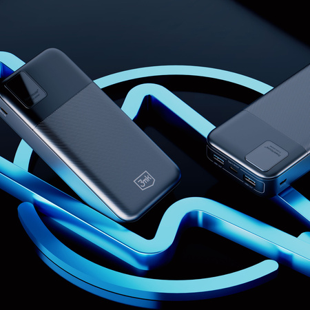 3MK POWERBANK 20000MAH DO TELEFONÓW 2A1C1M USB-C Z SZYBKIM ŁADOWANIEM 22.5W