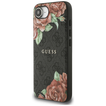 GUESS ETUI 4G FLOWERS DO MAGSAFE DO IPHONE 16E OCHRONA Z FUNKCJĄ