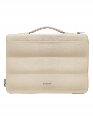 INNOSTYLE DAMSKA TORBA NA LAPTOPA 14 WODOODPORNA STRATUS SLEEVE BEŻOWA