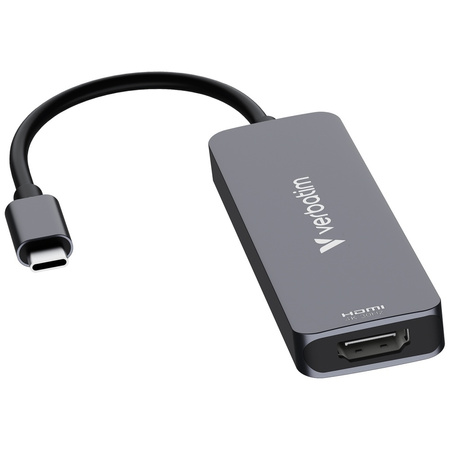 VERBATIM HUB USB-C 3.2 DO TELEFONÓW Z HDMI ALUMINIOWA PRZEJŚCIÓWKA 32155