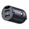 Ładowarka samochodowa Baseus Tiny Star 30W 2xUSB-C - czarna