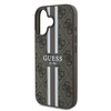 GUESS POKROWIEC HARDCASE DO IPHONE 16 PLUS 6.7 DO MAGSAFE STRIPES PRINTED