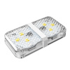 Baseus zestaw 2x ostrzegawcza lampka LED do drzwi samochodu biały (CRFZD-02)