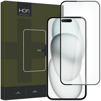 HOFI SZKŁO HARTOWANE DO IPHONE 15 PRO+ OCHRONA EKRANU PRZED ZARYSOWANIAMI