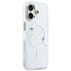 Etui Karl Lagerfeld IML Choupettes Karl Script Logo MagSafe do iPhone 17 przezroczysty