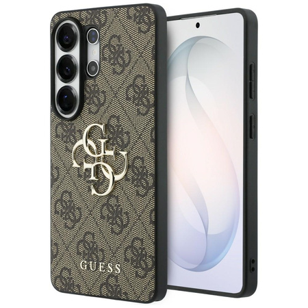 Etui Guess 4G Big Metal Logo do Samsung Galaxy S26 Ultra brązowy