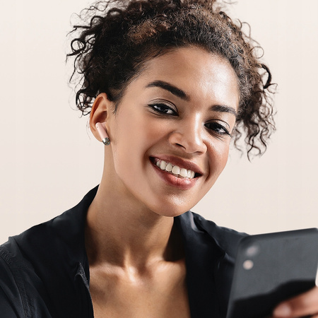 MCDODO SŁUCHAWKI BEZPRZEWODOWE DOUSZNE BLUETOOTH 5 Z MIKROFONEM ETUI RÓŻOWE