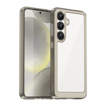 HURTEL ETUI POKROWIEC SILIKONOWY DO SAMSUNG GALAXY S25 ŻELOWA RAMKA OCHRONA