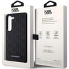 Etui Karl Lagerfeld KLHCS23MSAKLHPK S23+ S916 hardcase - czarne Saffiano Mono Metal Logo