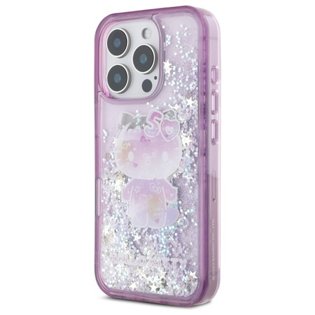 HELLO KITTY ETUI LIQUID GLITTER DO IPHONE 16 PRO MAX 6.9 50TH ANNIVERSARY