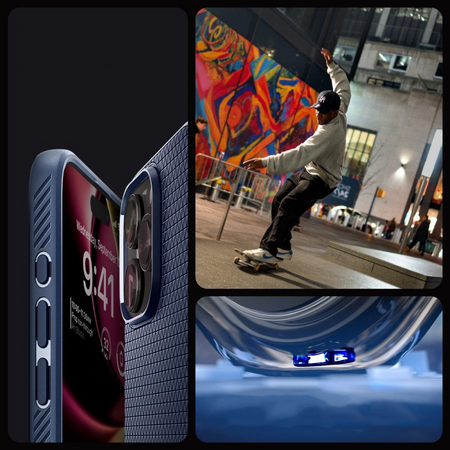 SPIGEN LIQUID AIR IPHONE 15 NAVY BLUE
