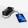 Stacja ładująca Baseus GaN3 Pro 100W EU + 2 x USB-A + 2 x USB-C z kablem 1m Baseus Xiaobai USB-C 100W - czarna