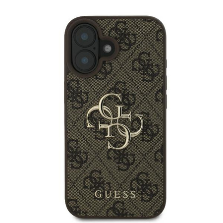 GUESS ETUI HARD CASE DO IPHONE 16 6.1 4G BIG LOGO OCHRONA Z WYSOKĄ JAKOŚCIĄ