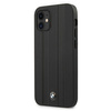 Etui BMW Signature Tire Marks na iPhone 12 mini - czarne