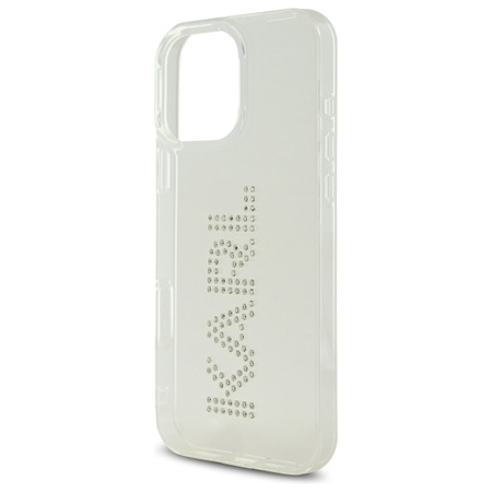 KARL LAGERFELD POKROWIEC HARDCASE DO IPHONE 16 PRO MAX 6.9 IML RHINESTONES