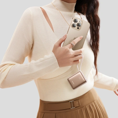 JOYROOM POWERBANK JR-PBF27 22,5W 10000MAH Z DWOMA KABLAMI DO IPHONE
