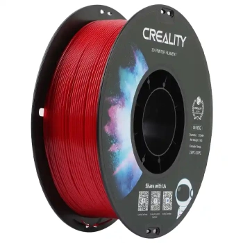 CREALITY FILAMENT CR-PETG DO DRUKARKI 3D CZERWONY 1.75MM 1KG WYSOKA