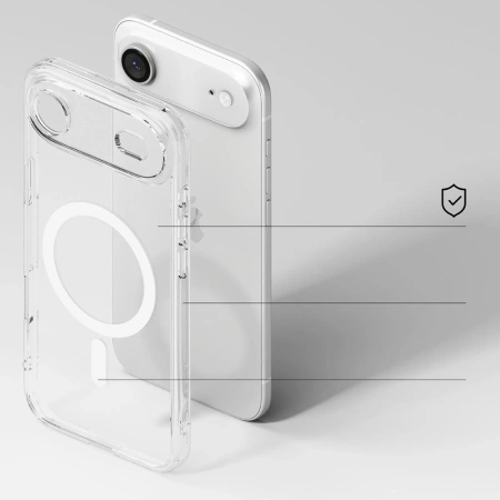RINGKE ETUI FUSION MAGNETIC DO IPHONE 17 AIR Z MAGSAFE PRZEZROCZYSTE