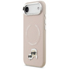 Etui Karl Lagerfeld Karl & Choupette Pins MagSafe do iPhone Air różowy