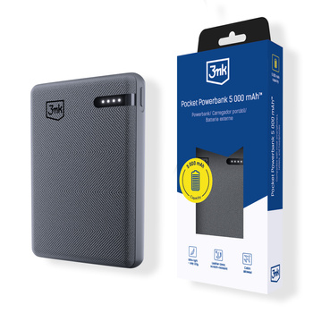 3MK POWERBANK 5000MAH 12W DO TELEFONÓW DO IPHONE 12 13 14 SZYBKIE ŁADOWANIE