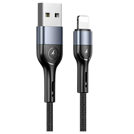 USAMS KABEL PLECIONY DO LIGHTNING 1M DO APPLE IPHONE IPAD 2A SZYBKIE
