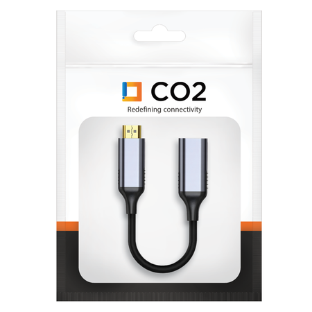 CO2 ADAPTER HDMI DO DISPLAYPORT 1.4 KABEL HDMI - DP FHD 240HZ 4K 60HZ HDR