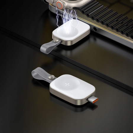 MCDODO ŁADOWARKA INDUKCYJNA ZEGARKA USB-C DO APPLE WATCH 8 9 SE ULTRA PASEK