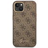 Guess GUHCP14SHG4SHW iPhone 14 6,1" brązowy/brown hard case 4G Vintage Gold Logo