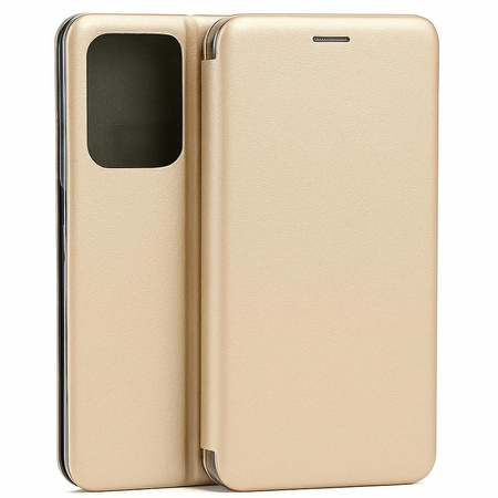 Etui Beline Book Magnetic do Samsung Galaxy A17 5G złoty