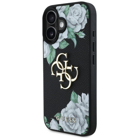 GUESS POKROWIEC ETUI GRINDED ROSES 4G LOGO DO IPHONE 16 MAGNETYCZNE OCHRONA