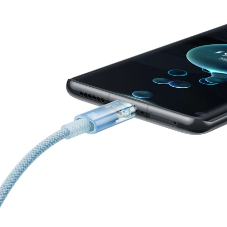BASEUS PRZEWÓD USB-C 100W DO LAPTOP TELEFON INTELIGENTNY MONITOR