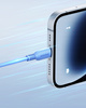 INNOSTYLE JAZZY KABEL USB-C LIGHTNING MFI SZYBKIEGO ŁADOWANIA DO IPHONE KEVLAR 1M NIEBIESKI