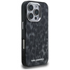 Etui Karl Lagerfeld IML Leopard Pattern  MagSafe do iPhone 16 Pro czarny