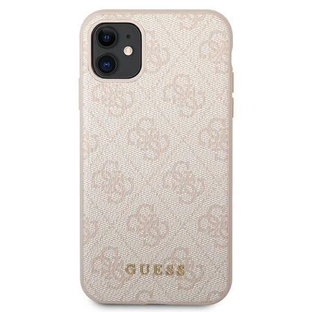 GUESS ETUI HARD CASE DO IPHONE 11 6,1 XR 4G CHARMS COLLECTION Z LOGO ZŁOTYM