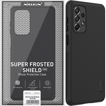 Nillkin Super Frosted Shield Pro wytrzymałe etui pokrowiec Samsung Galaxy A73 czarny