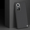 Nillkin Textured Case wytrzymałe wzmocnione etui z żelową ramką i nylonem na tyle Honor 50 Pro czarny