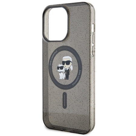 KARL LAGERFELD HARDCASE DO IPHONE 15 PRO MAX KARL&CHOUPETTE GLITTER