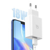 USAMS ŁADOWARKA 18W + KABEL USB-C/USB-A 1M DO TELEFONÓW APPLE FAST CHARGING