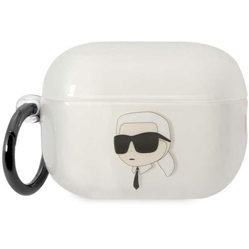 Etui Karl Lagerfeld KLAP2HNIKTCT na AirPods Pro 2 cover - przezroczyste Ikonik Etui Karl Lagerfeld