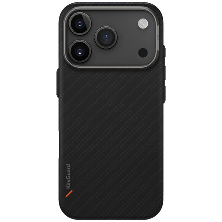 Etui UNIQ Keva EDGE do iPhone 17 Pro Magclick Charging czarny