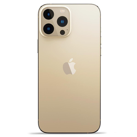 OSŁONA APARATU SPIGEN OPTIK.TR CAMERA PROTECTOR 2-PACK IPHONE 13 PRO / 13 PRO MAX GOLD