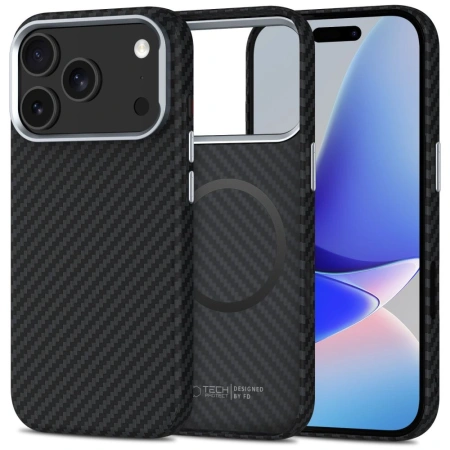 TECH-PROTECT ETUI ION CARBON MAGSAFE DO IPHONE 17 PRO MAX OCHRONA WYSOKA
