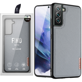 Dux Ducis Fino etui pokrowiec pokryty nylonowym materiałem Samsung Galaxy S22+ (S22 Plus) niebieski