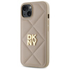 DKNY ETUI DO IPHONE 14 6.1 QUILTED STACK LOGO HARDCASE POKROWIEC