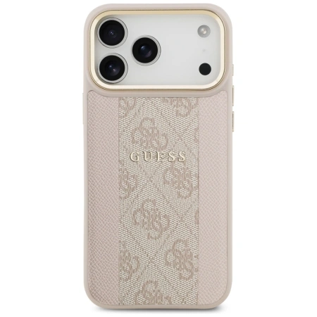 GUESS ETUI DO IPHONE 17 PRO MAX MAGSAFE STRIPE LOGO 4G Z MAGNETYCZNYM