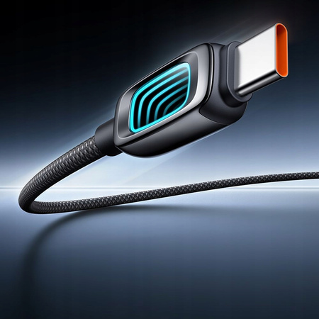 MCDODO KABEL USB-A USB-C SZYBKIE ŁADOWANIE PD 6A 1M CZARNY