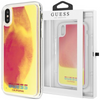 Etui Guess California Glow in the dark na iPhone X / Xs - różowe