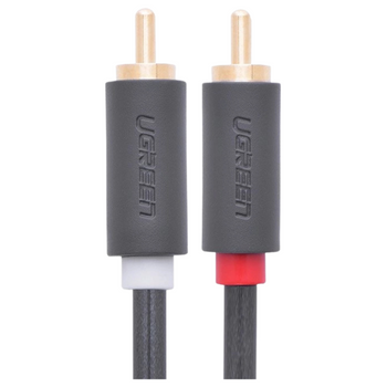 UGREEN PRZEWÓD AUDIO 2X RCA DO 2X RCA CINCH 2M ZŁĄCZA WYSOKIEJ JAKOŚCI