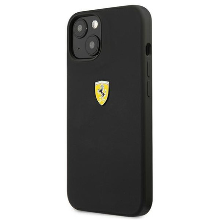 Ferrari FESSIHCP13MBK iPhone 13 6,1" czarny/black hardcase Silicone