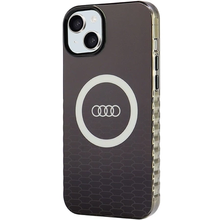 Etui Audi IML Big Logo MagSafe na iPhone 15 Plus / 14 Plus - czarne